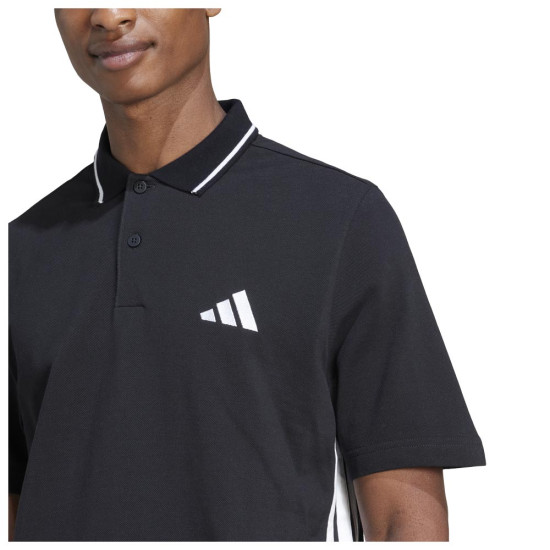 Adidas Ανδρική κοντομάνικη μπλούζα Essentials 3-S Pique Polo Shirt